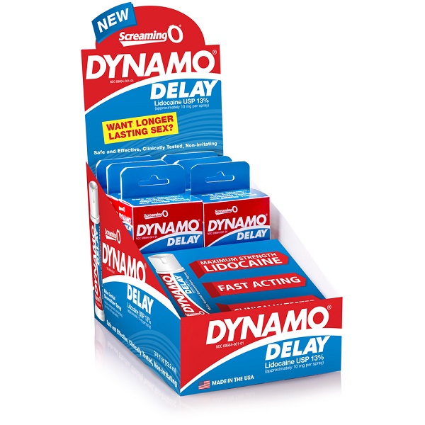 Dynamo Delay Spray 6Ct Display