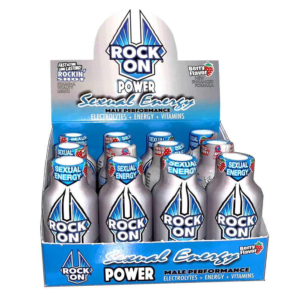 Rock On Power Shot For Him 12Ct Display