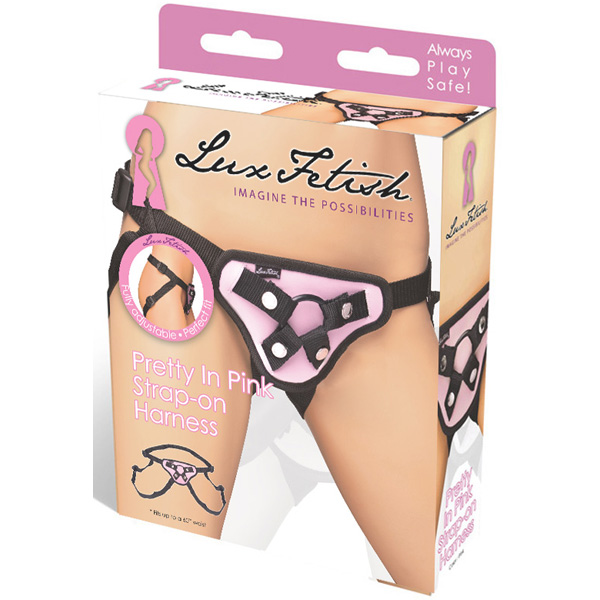 Pretty In Pink Strap-On Harness