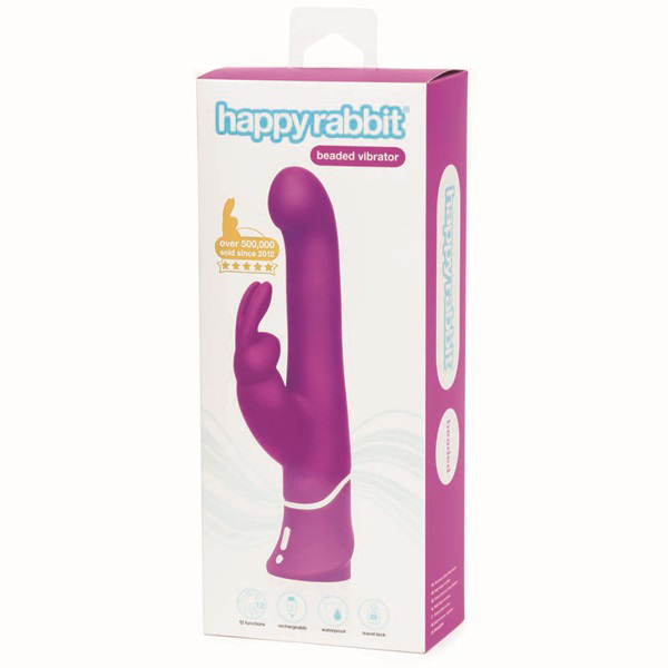 Happy Rabbit Beaded G-Spot Purple Happy Rabbit Beaded G-Spot Purple