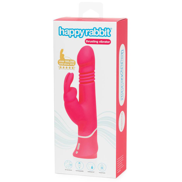 Happy Rabbit Thrusting Realistic Pink