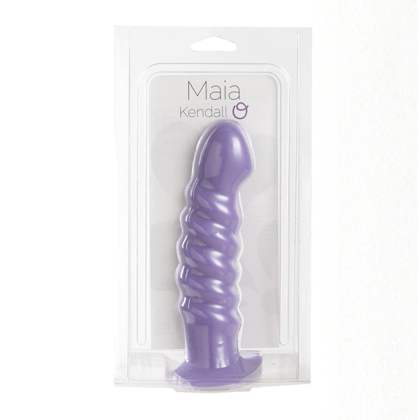 Kendall Silicone Dong Neon Purple