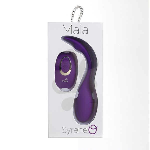 Syrene Remote Luxury Bullet Vibrator Neon Purple