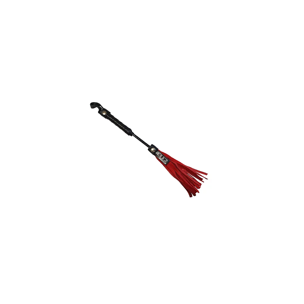 Short Leather Flogger Red