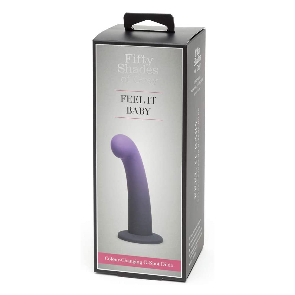 Fifty Shades Of Grey Feel It Baby Colour Changing G-Spot Dildo