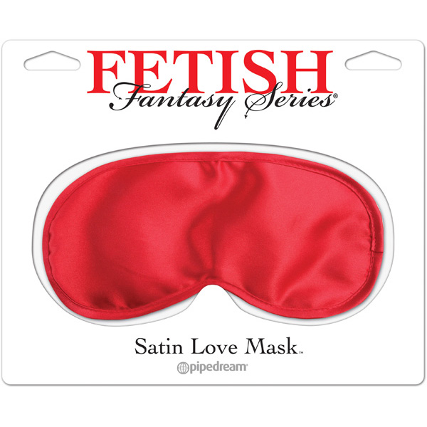 Fetish Fantasy Series Satin Love Mask Red