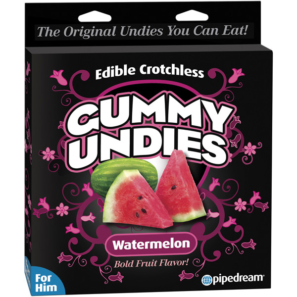 Edible Male Gummy Undies Watermelon