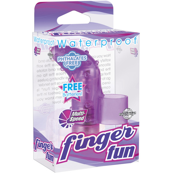 Waterproof Finger Fun Purple