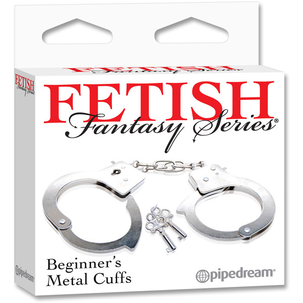 Fetish Fantasy Series Beginner's Metal Cuffs
