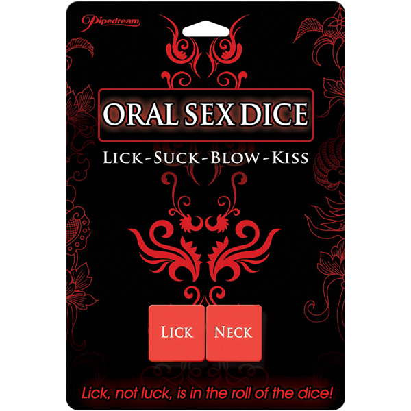 Oral Sex Dice Lick-Suck-Blow-Kiss