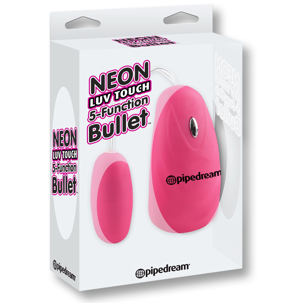 Neon Luv Touch 5 Function Bullet Pink