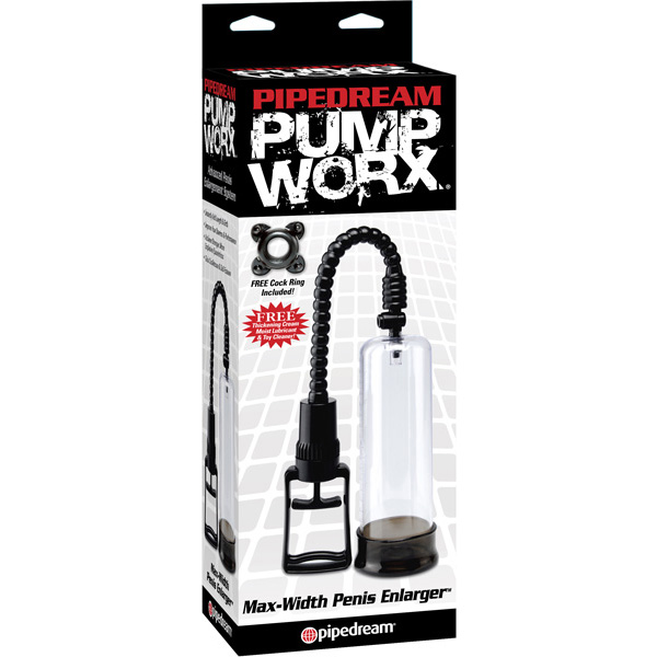 Pump Worx Max-Width Penis Enlarger Black