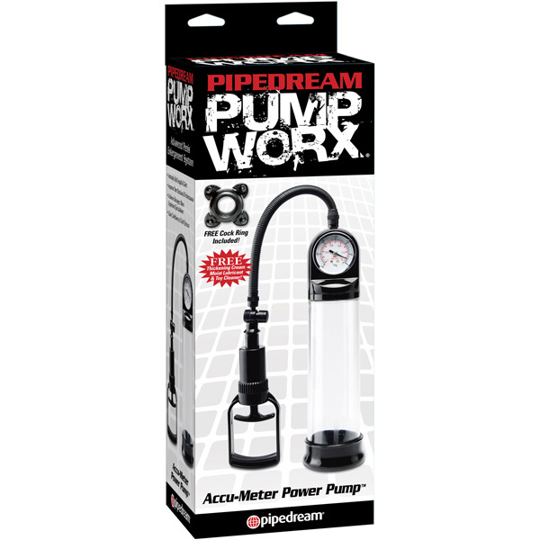 Pump Worx Accu-Meter Power Pump Black