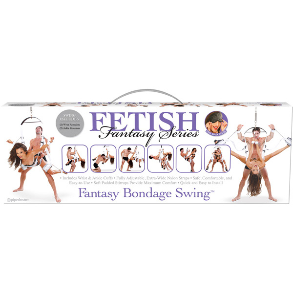 Fetish Fantasy Series Fantasy Bondage Swing White Fetish Fantasy Series Fantasy Bondage Swing White