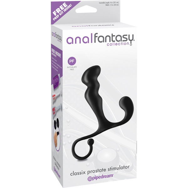 Anal Fantasy Collection Classix Prostate Stimulator Black