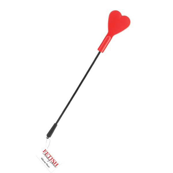 Fetish Fantasy Series Silicone Heart Flapper Red
