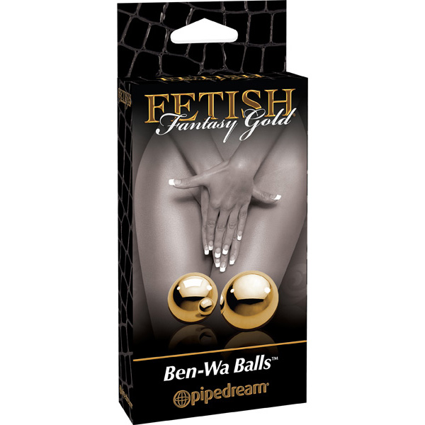 Fetish Fantasy Gold Ben-Wa Balls Gold