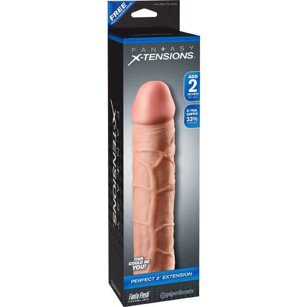 Fantasy X-tensions Perfect 2" Extension Flesh