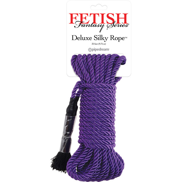 Fetish Fantasy Series Deluxe Silky Rope Purple