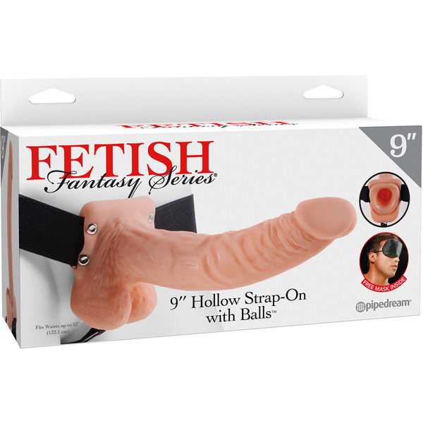 Fetish Fantasy Series 9? Hollow Strap-On with Balls Flesh