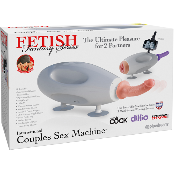 Fetish Fantasy Series International Couples Sex Machine White