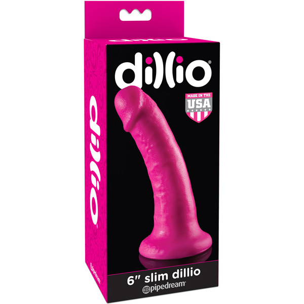 Dillio 6" Slim Dillio Pink
