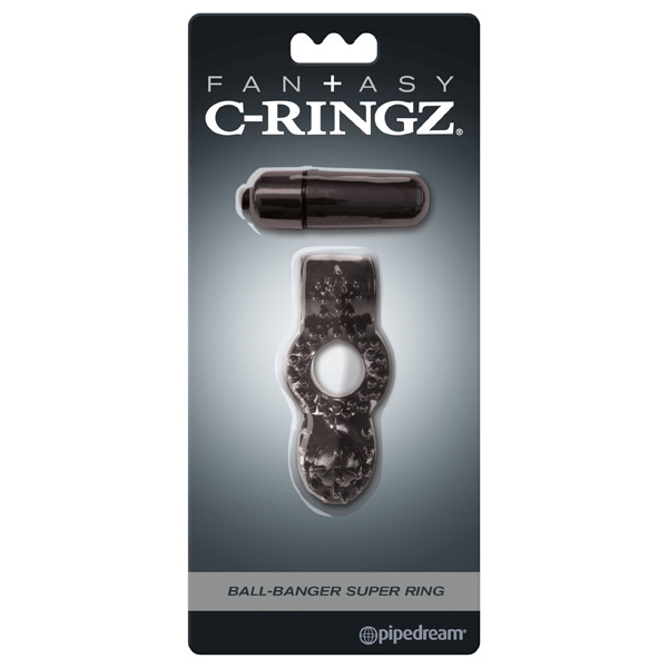 Fantasy C-Ringz Ball-Banger Super Ring Black