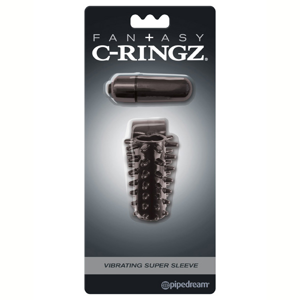 Fantasy C-Ringz Vibrating Super Sleeveblack