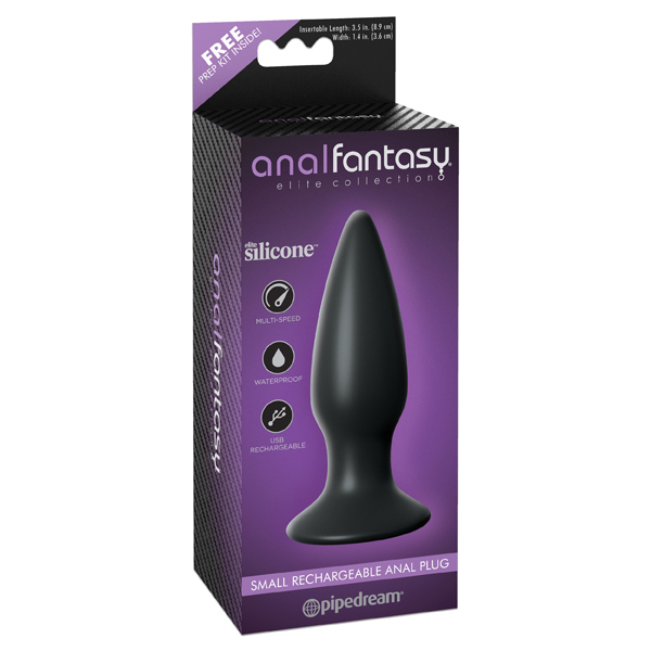 Anal Fantasy Elite Collection Small Rechargeable Anal Plug Anal Fantasy Elite Collection Small Rechargeable Anal Plug