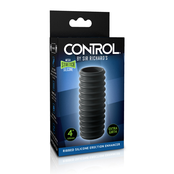 Control By Sir Richard's Ribbed Silicone Erection Enhancer