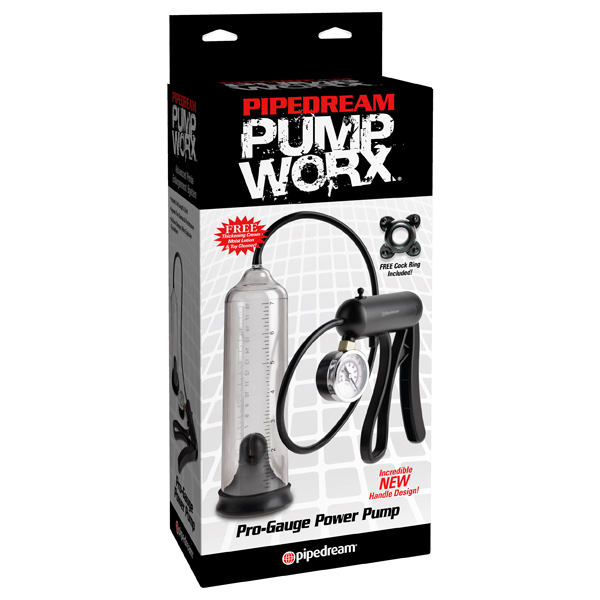 Pump Worx Pro-Gauge Power Pump Black