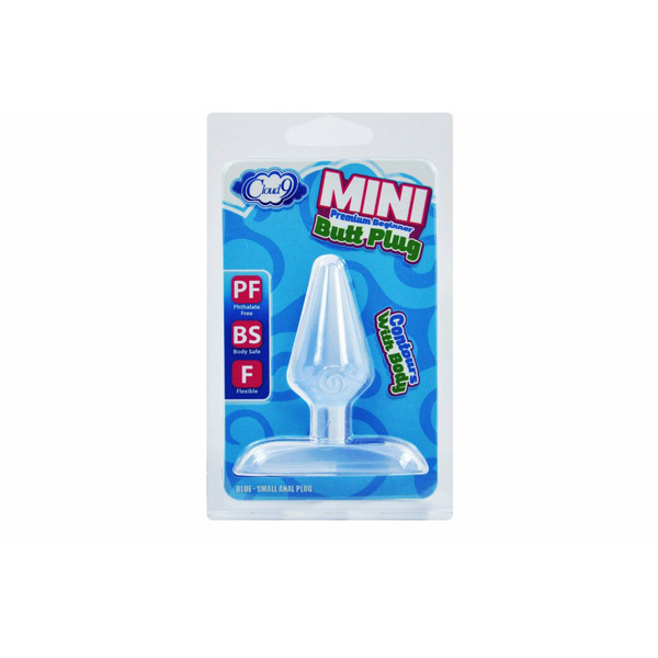 Cloud 9 Mini Butt Plug Blue