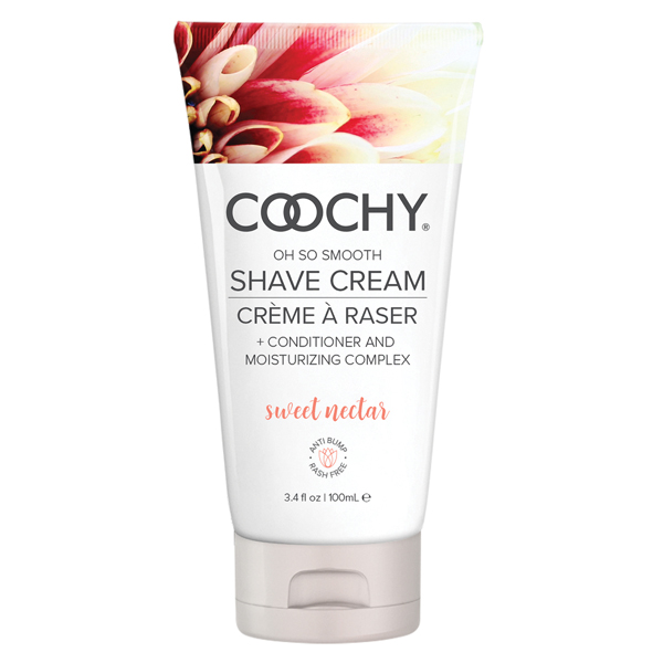 Coochy Shave Cream Sweet Nectar 3.4 oz.