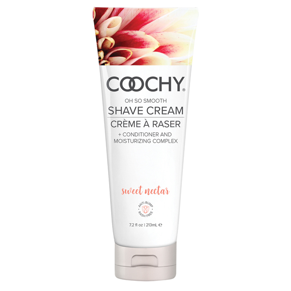 Coochy Shave Cream Sweet Nectar 7.2 oz.