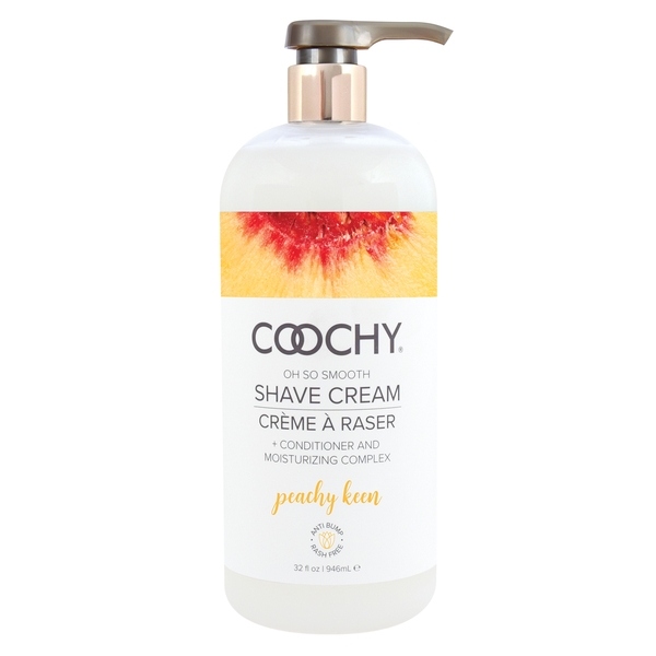 Coochy Shave Cream Peachy Keen 32 oz.