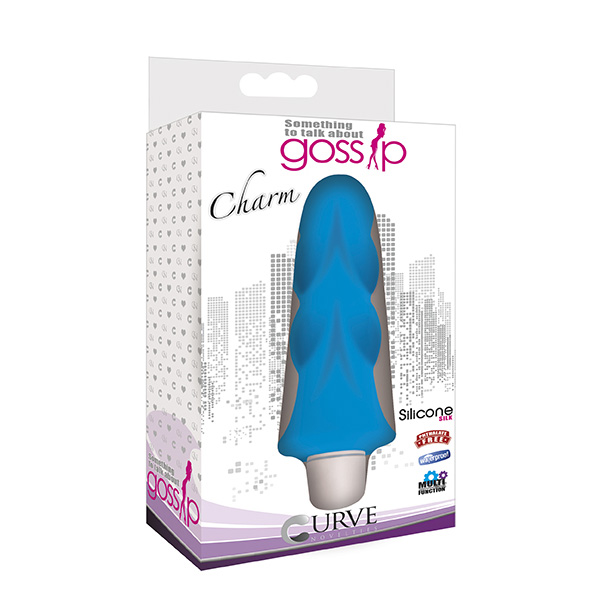 Gossip Charm - Azure