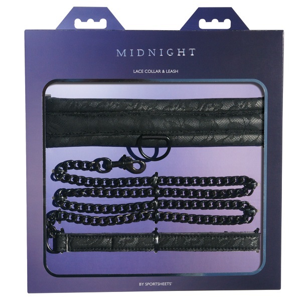 Midnight Lace Collar & Leash