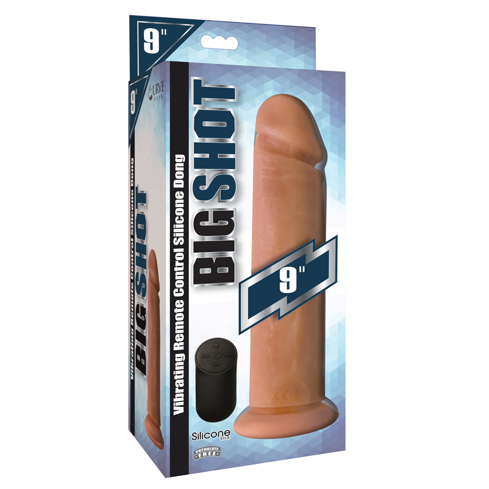 Big Shot 9" No Balls Silicone Vibrating