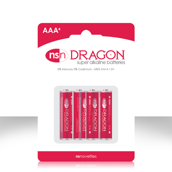 Dragon - 4Pk Alkaline Aaa Dragon - 4Pk Alkaline Aaa