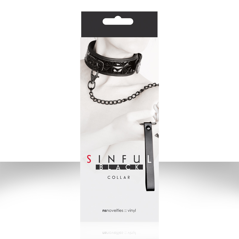 Sinful - Black - Collar