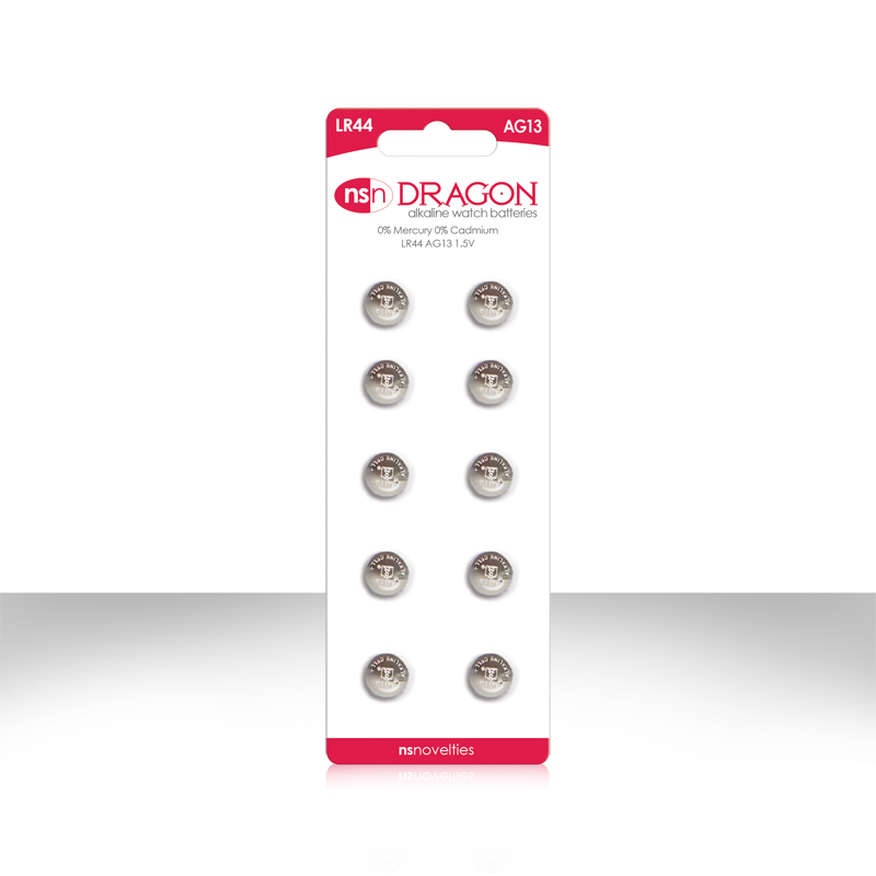 Dragon Batteries: 10Pk Alkaline Ag13/Lr44