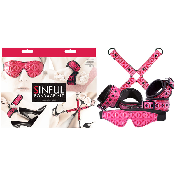 Sinful Bondage Kit Pink