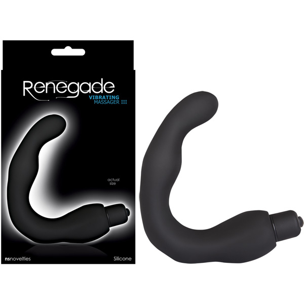 Renegade Vibrating Massager III Black