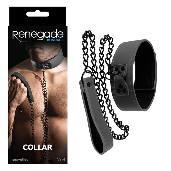 Renegade Bondage Collar Black