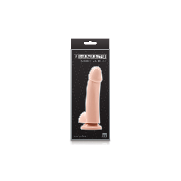 Elements Smooth 4" Dildo White