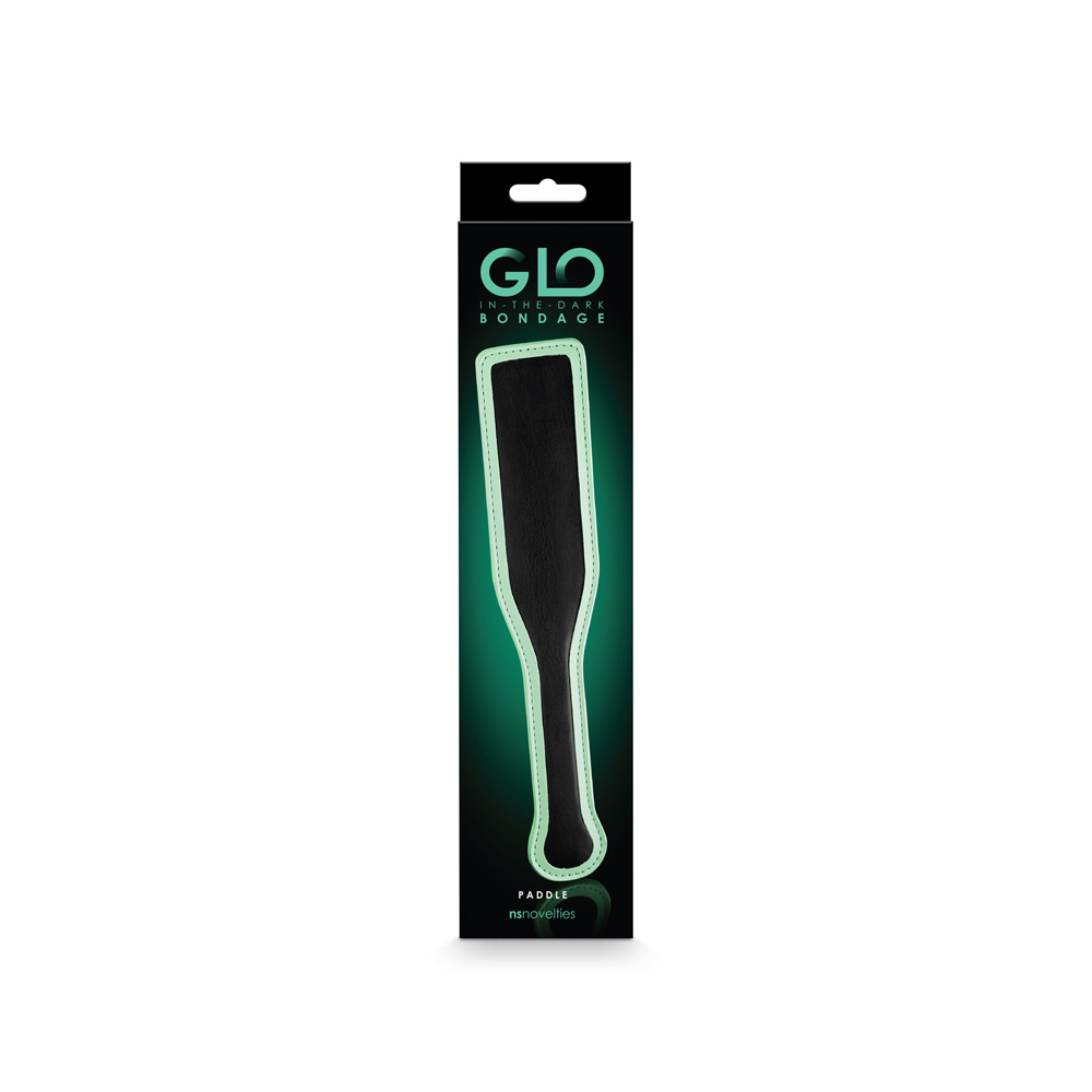 Glo Bondage Paddle Green