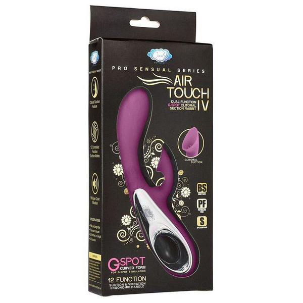 Pro Sensual Air Touch IV G Spot Dual Function Clitoral