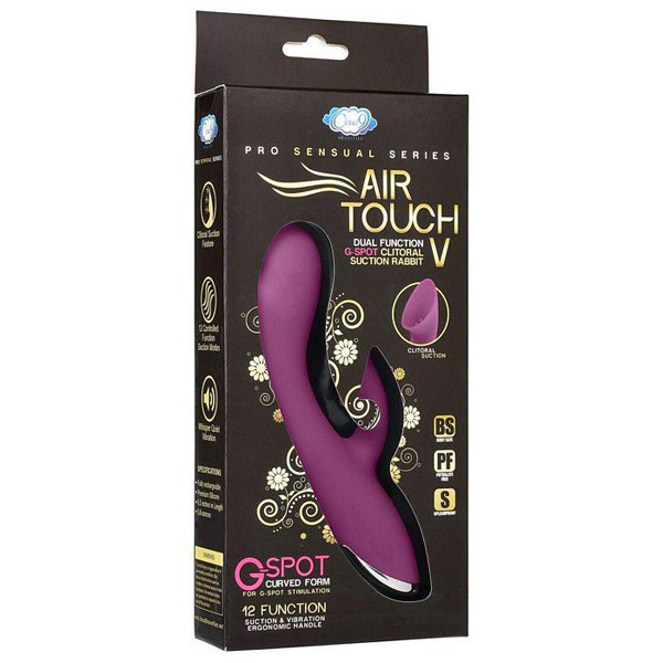 Pro Sensual Air Touch V G Spot Dual Function Clitoral