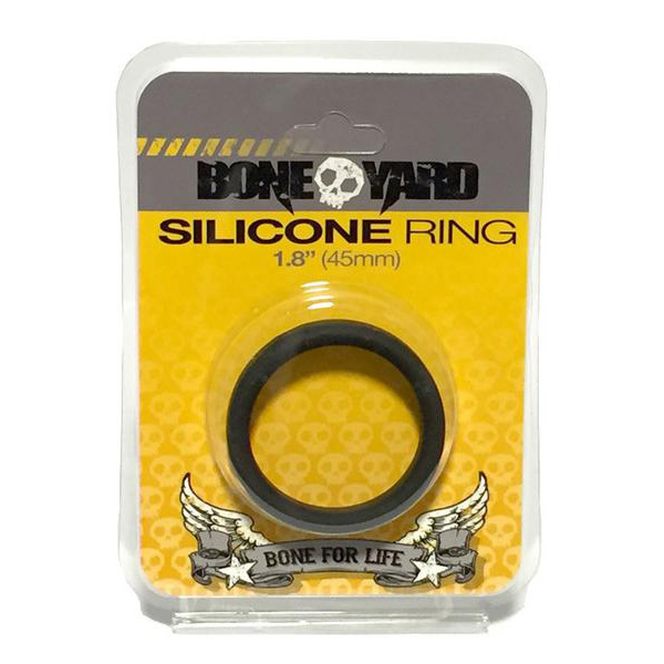 Boneyard Silicone Ring 45Mm Black