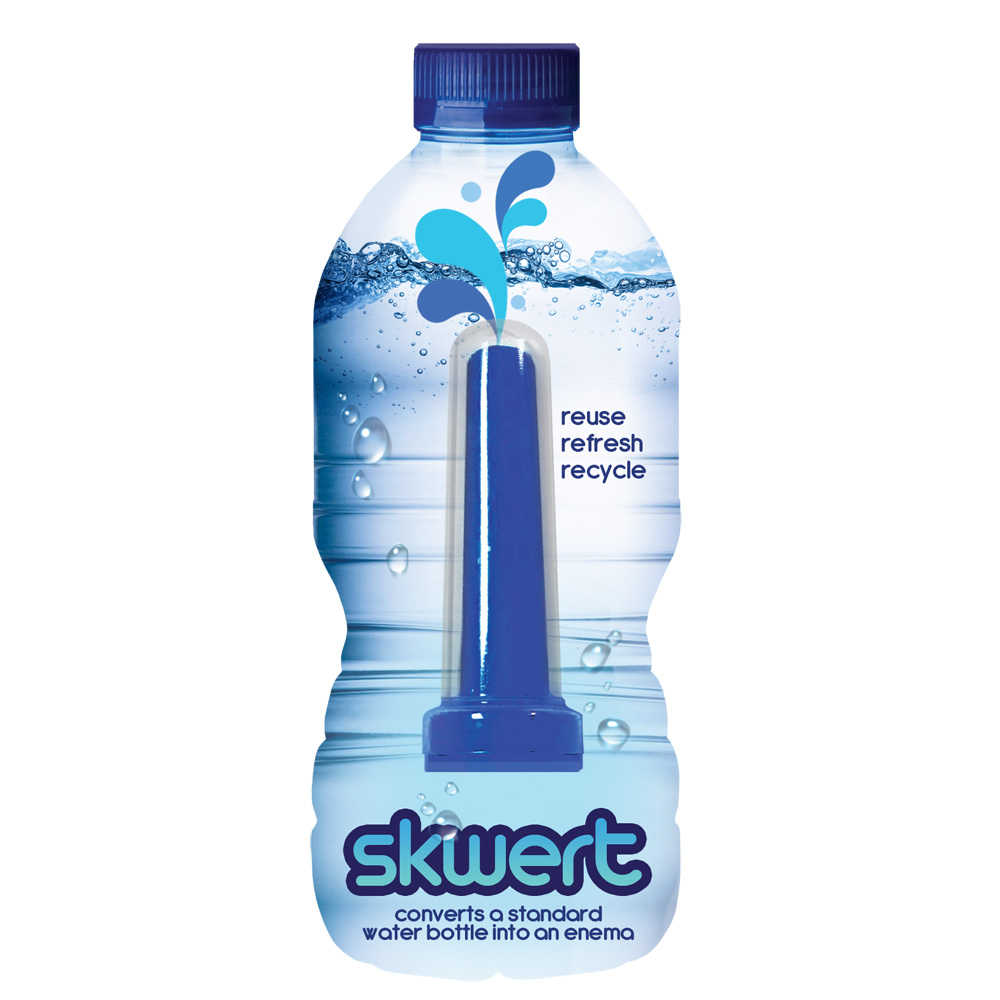 Skwert Water Bottle Enema Adaptor